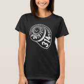 10000 Digits Pi Sign - Math Mathematics - Pi Day_2 T-Shirt (Vorderseite)