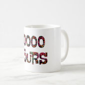 10000 hours with an overlay of bokeh musical notes kaffeetasse (VorderseiteRechts)
