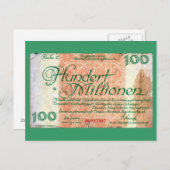 10000 Mio. Postkarte (Vorne/Hinten)