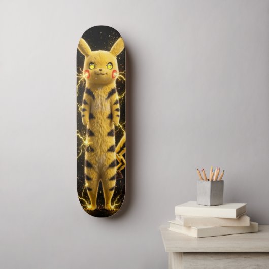 10000 Volt süße Cutzigkeit Skateboard (Wandkunst)