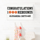 1000 Basketball Rebounds Karriere Team Spieler Banner (Insitu)