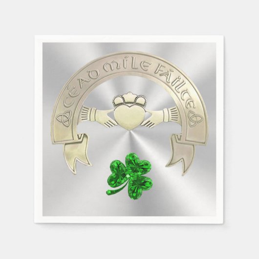 1000 begrüßt serviette (Vorderseite)