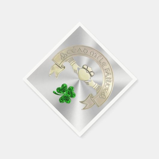 1000 begrüßt serviette (Ecke)