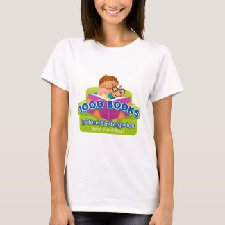 1000 Bücher vor Kindergarten-Shirt T-Shirt