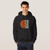 1000 Career Points Basketball Player Team Men's Hoodie (Vorne ganz)