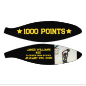 1000 Career Points Scorer Milestone Player Photo Mini Basketball (Panele)