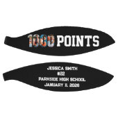 1000 Career Points Scorer Photo Player Team Basketball (Panele)