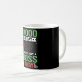 1000 Dollar pro Tag Kaffeetasse (VorderseiteRechts)