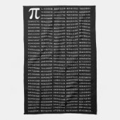 1000 erste Ziffern i-Nummer | Mathematisches Symbo Geschirrtuch (Vertikal)