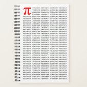 1000 erste Ziffern i-Nummer | Mathematisches Symbo Planer (Vorderseite)