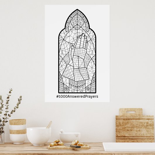 1000 Gebertracker Poster (Küche)