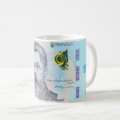 1000 Griwna Banknote Kaffeetasse (VorderseiteRechts)