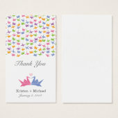 1000 Hanging Origami Paper Cranes Wedding (Vorne & Hinten)