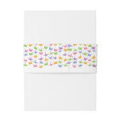 1000 Hanging Origami Paper Cranes Wedding Einladungsbanderole (Rückseitenbeispiel)