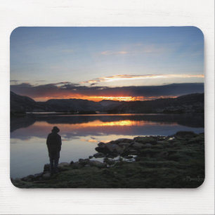 1000 Insel Sonnenaufgang - Ansel Adams Wilderness Mousepad