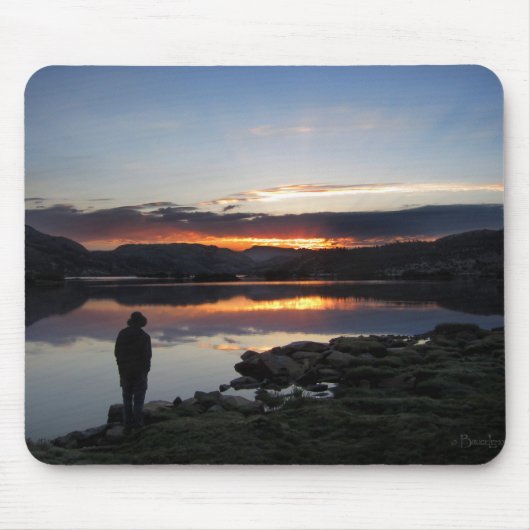 1000 Insel Sonnenaufgang - Ansel Adams Wilderness Mousepad (Vorne)