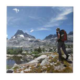 1000 Island Lake and Banner Peak - John Muir Trail Fliese