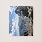 1000 Island Lake und Banner Peak vom Berg Davis Puzzle (Vertikal)