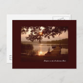 1000 Islands View Postkarte (Vorne/Hinten)