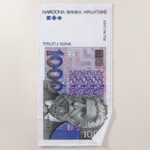 1000 kn Strandtuch (Vorderseite)