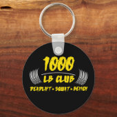 1000 LB Club Deadlift Schlüsselanhänger (Vorderseite)