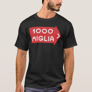 1000 Miglia Rennlogo Klassischer T - Shirt