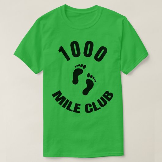 1000 MILE CLUB (2) T-Shirt (Design vorne)