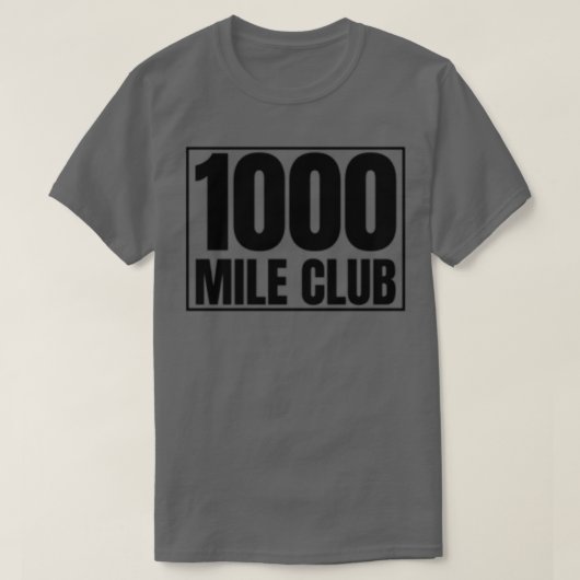 1000 MILLIONEN CLUB T-Shirt (Design vorne)