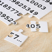 1000 Pi-Nummer| mathematisches Symbol Puzzle (Seite)