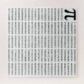 1000 Pi-Nummer| mathematisches Symbol Puzzle (Horizontal)