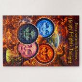 1000 piece celestial Halloween fantasy jigsaw Puzzle (Horizontal)