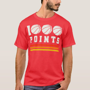 1000 Punkte Basketball Scorer High School Basketba T-Shirt