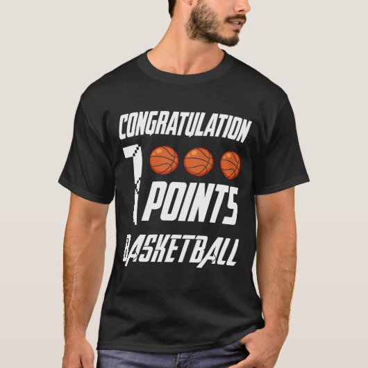 1000 Punkte Basketball Scorer High School Basketba T-Shirt (Vorderseite)