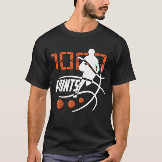 1000 Punkte Basketball Scorer High School Basketba T-Shirt