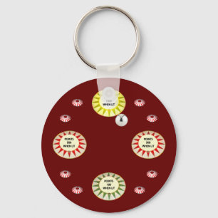 1000 Punkte Pinball Schlüsselanhänger