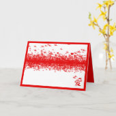 1000 rote Krankarte Karte (Gelbe Blume)