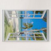 1000 Stück Küste Themenstrand Puzzle (Horizontal)