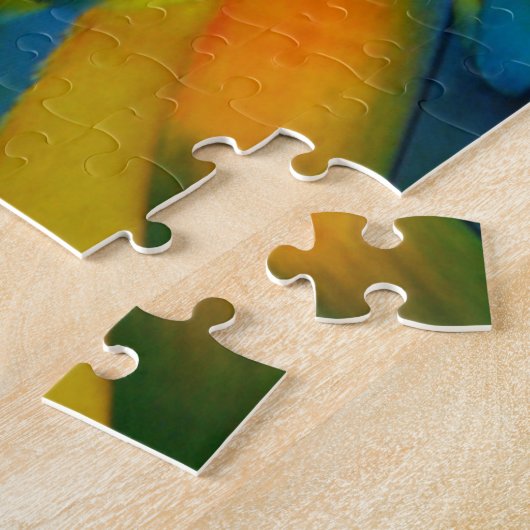 1000 Stück Scarlet Macaw Puzzle (Seite)