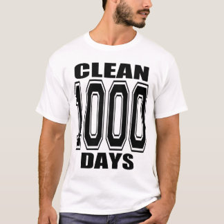 1000 TAGE SÄUBERN!! T-Shirt