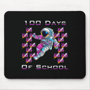 1000 Tage Schulastronauten und Raumfahrt Ro Mousepad