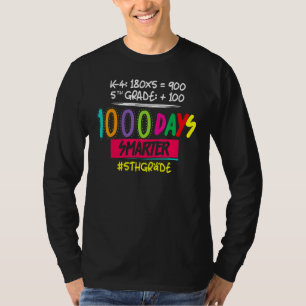 1000 Tage Smarter fünfter Schulleiter T-Shirt