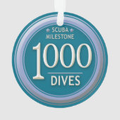 1000 Tauchgänge Ornament (Rückseite)