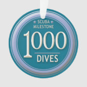 1000 Tauchgänge Ornament (Vorderseite)