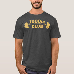1000lb Club Weightlift Starkes Power-Heften T-Shirt