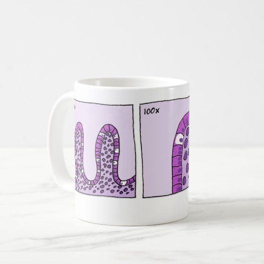 1000x Immunohistochemistry Tasse (Vorderseite Links)