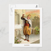 1001 Arabische Nächte: Aladdin Postkarte (Vorne/Hinten)