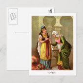 1001 Arabische Nächte: Ganem Postkarte (Vorne/Hinten)