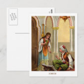 1001 Arabische Nächte: Zobeide Postkarte (Vorne/Hinten)