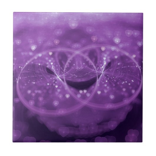 1001 Herz Fliese (Vorderseite)