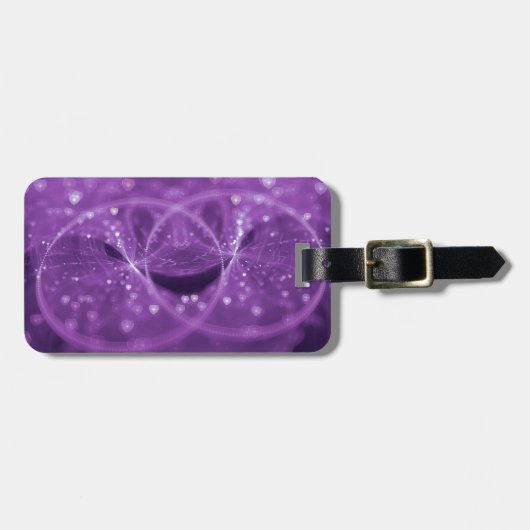 1001 Herz Gepäckanhänger (Vorderseite horizontal)